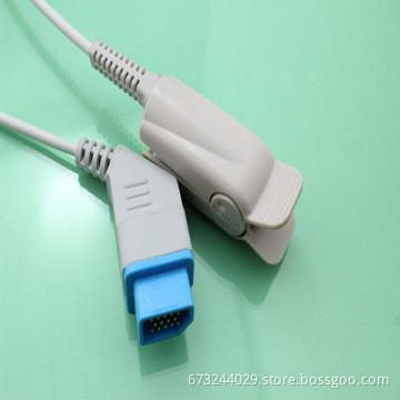 Compatible Nihon Kohden spo2 sensor supply,paitient monitor 14pin spo2 sensor,CE/ISO13485 approved